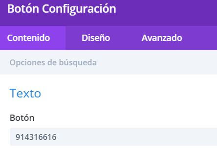 divi elementos fijos botón