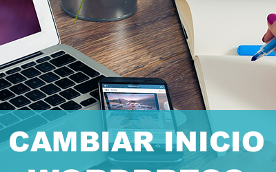 Cambiar página de inicio en wordpress