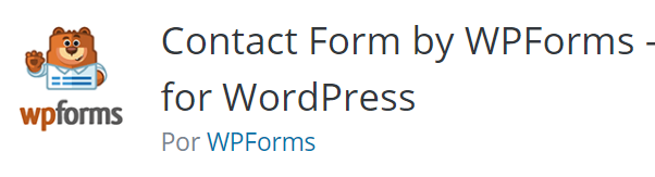 formularios en wordpress wpforms