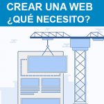 crear una página web
