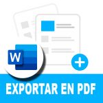 word exportar a pdf