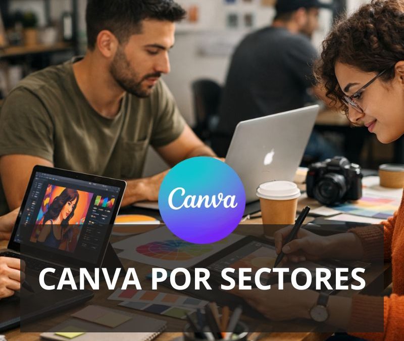 En qué sectores se usa Canva y por qué se ha vuelto una herramienta clave